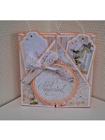 Love for ever kaart  let op, je hebt voor de ballonnen wel een varia mal van crealies nodig