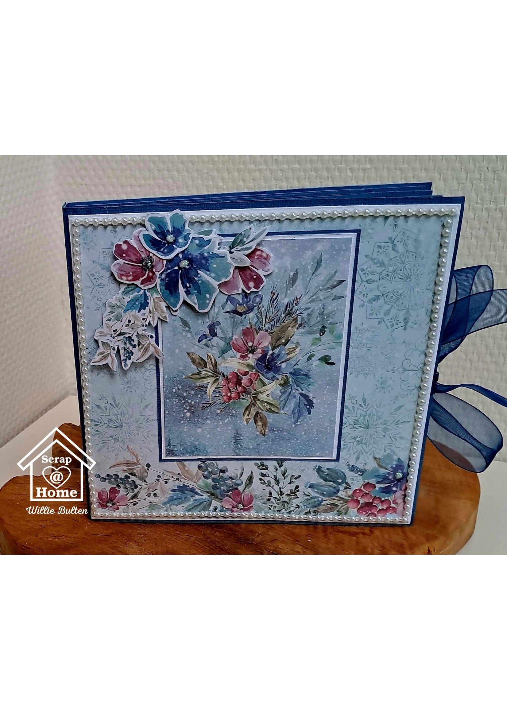 Scrap@Home Winter Accordeon Kaart