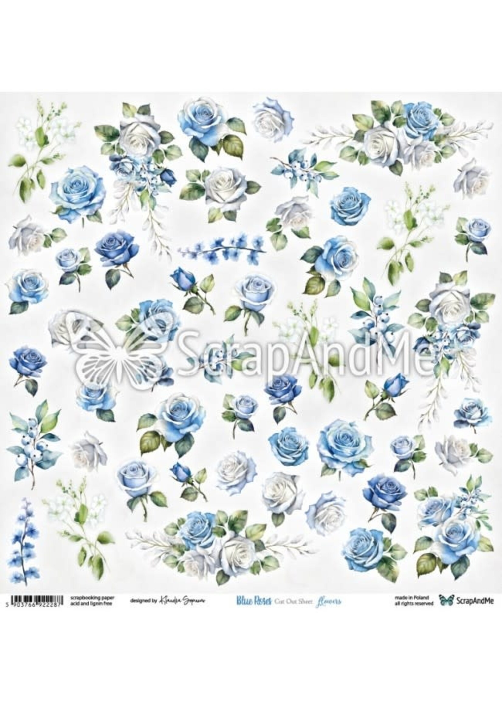 Blue Roses - Flowers