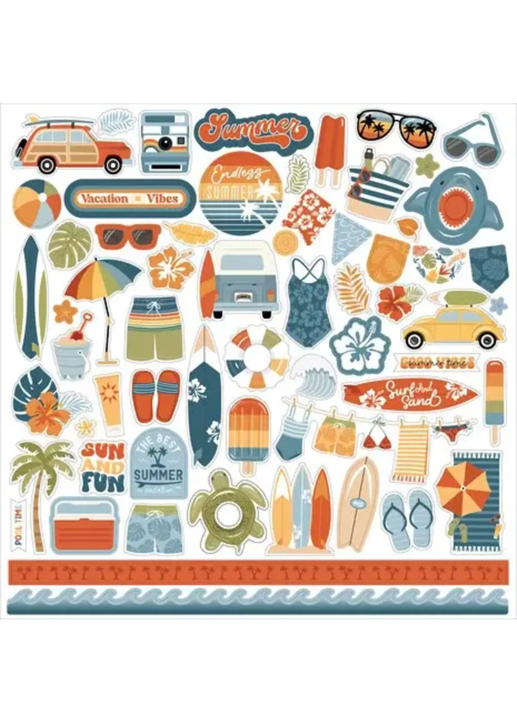 Summer Vibes 12x12 Inch Collection Kit (SV365016)