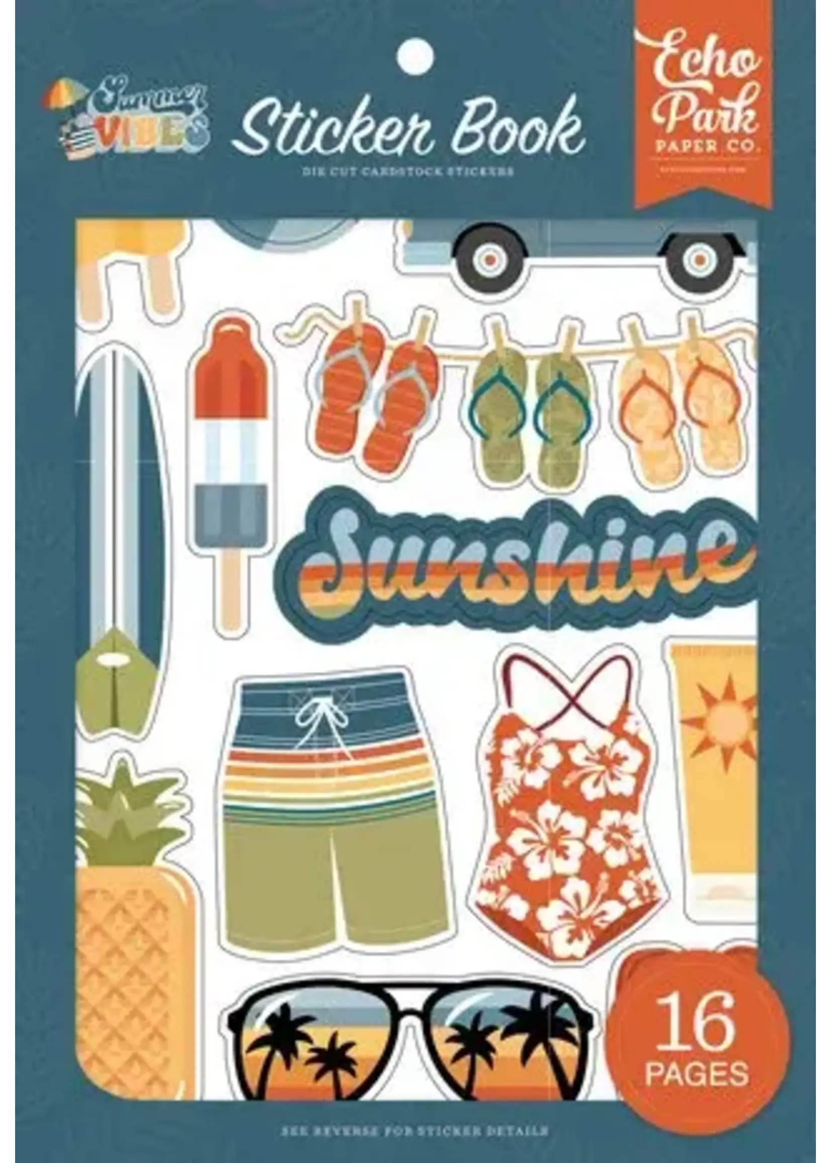 Summer Vibes Sticker Book (SV365029)