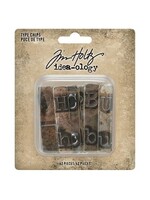 Tim Holtz Type Chips (TH94031