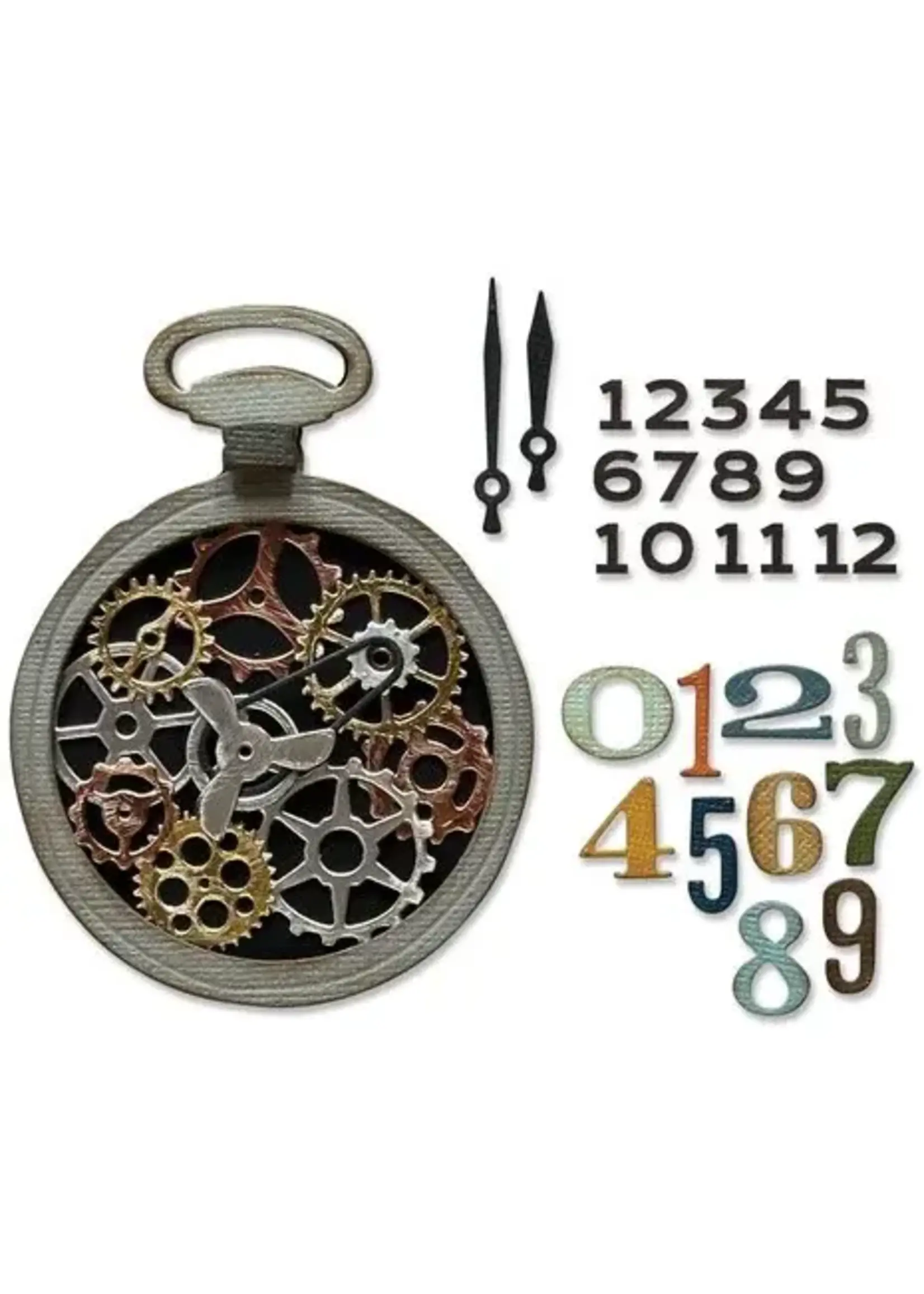 Thinlits Die by Tim Holtz Vault Watch Gears (29pcs) (666603)
