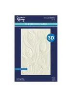 Twirling Tulips 3D Embossing Folder (E3D-081)