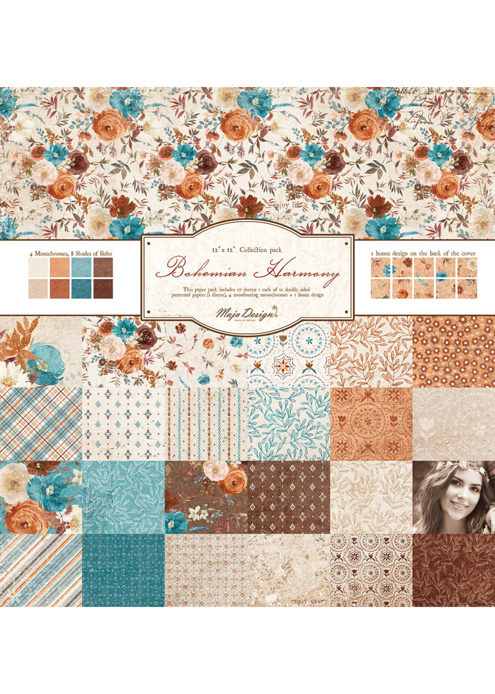 Boheemse harmonie - 12 x 12" collectie Pack