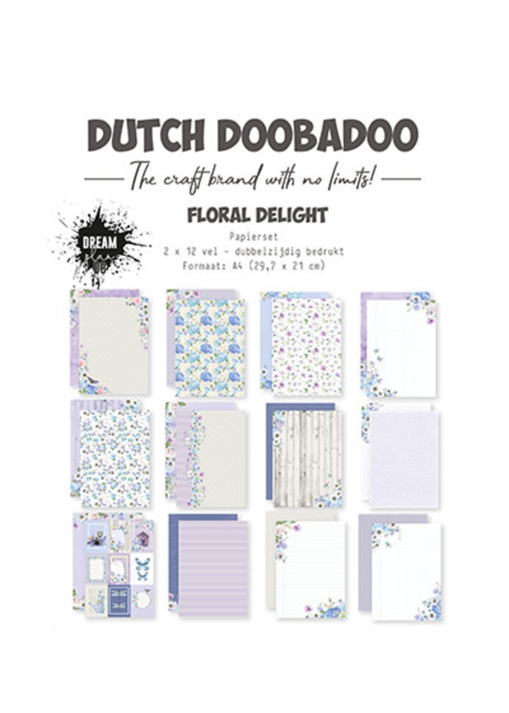 473.005.061 - Designpapier Floral Delight