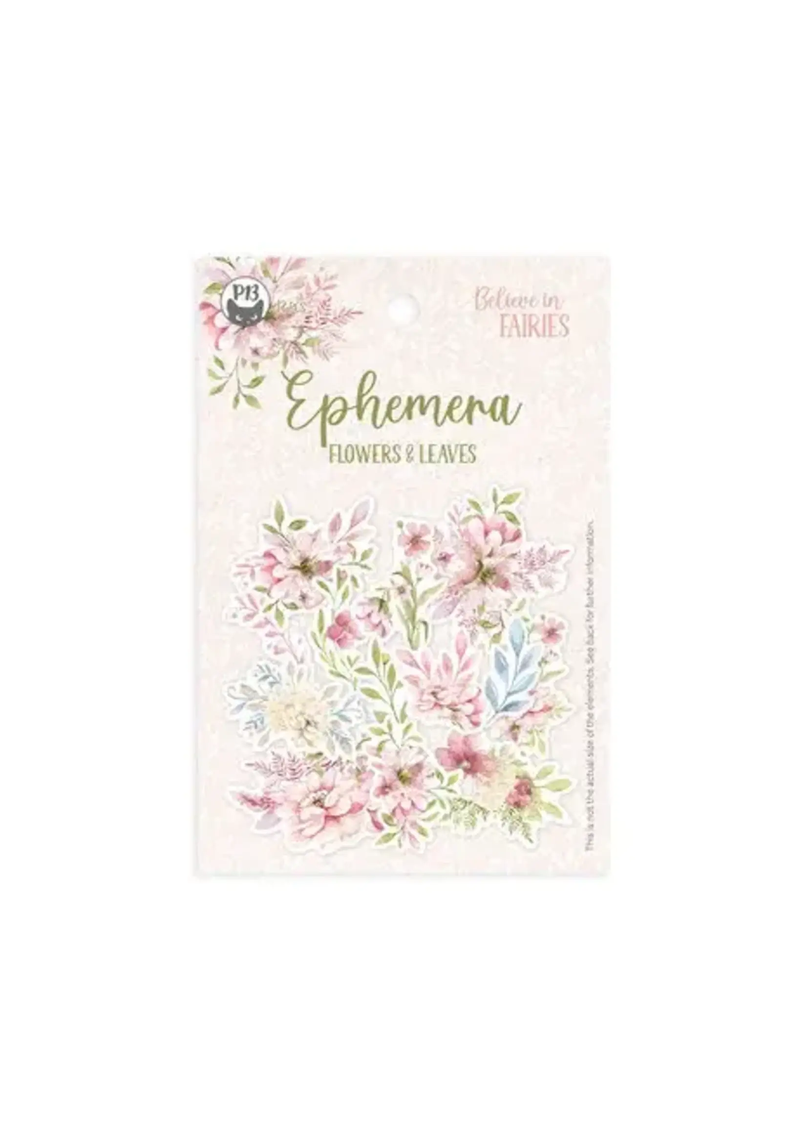 Believe in Fairies Ephemera Flowers and Leaves (13pcs) (P13-BIF-26)