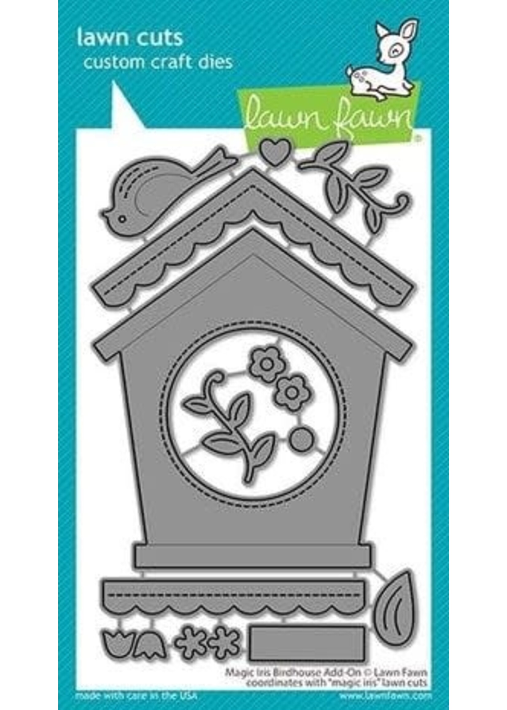 Magic Iris Birdhouse Add-On Dies (LF2471)