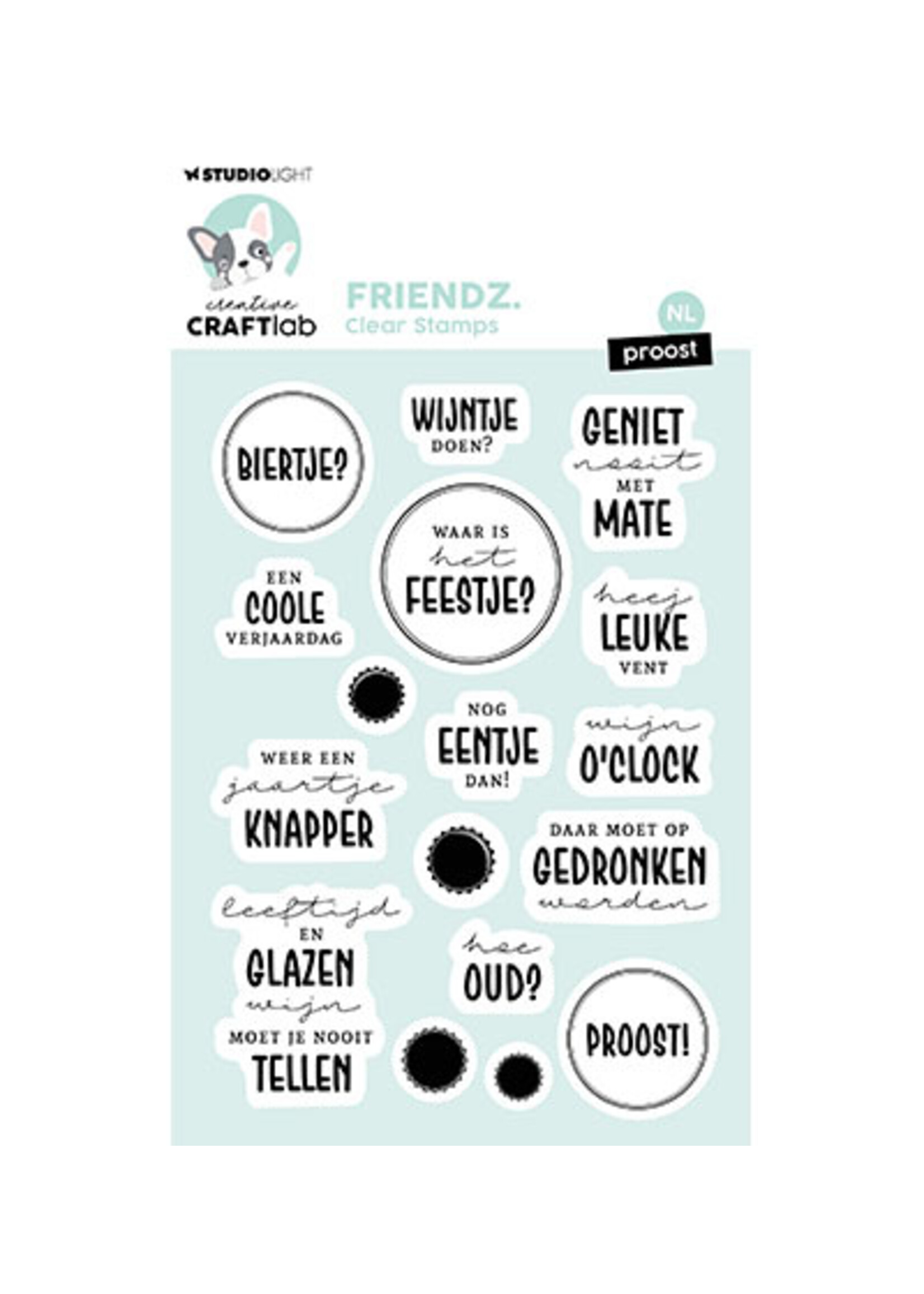 CCL-FR-STAMP659 - NL proost Friendz nr.659