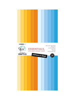 CCL-ES-UPP178 - Paper Pad Yellow & blue Essentials nr.178