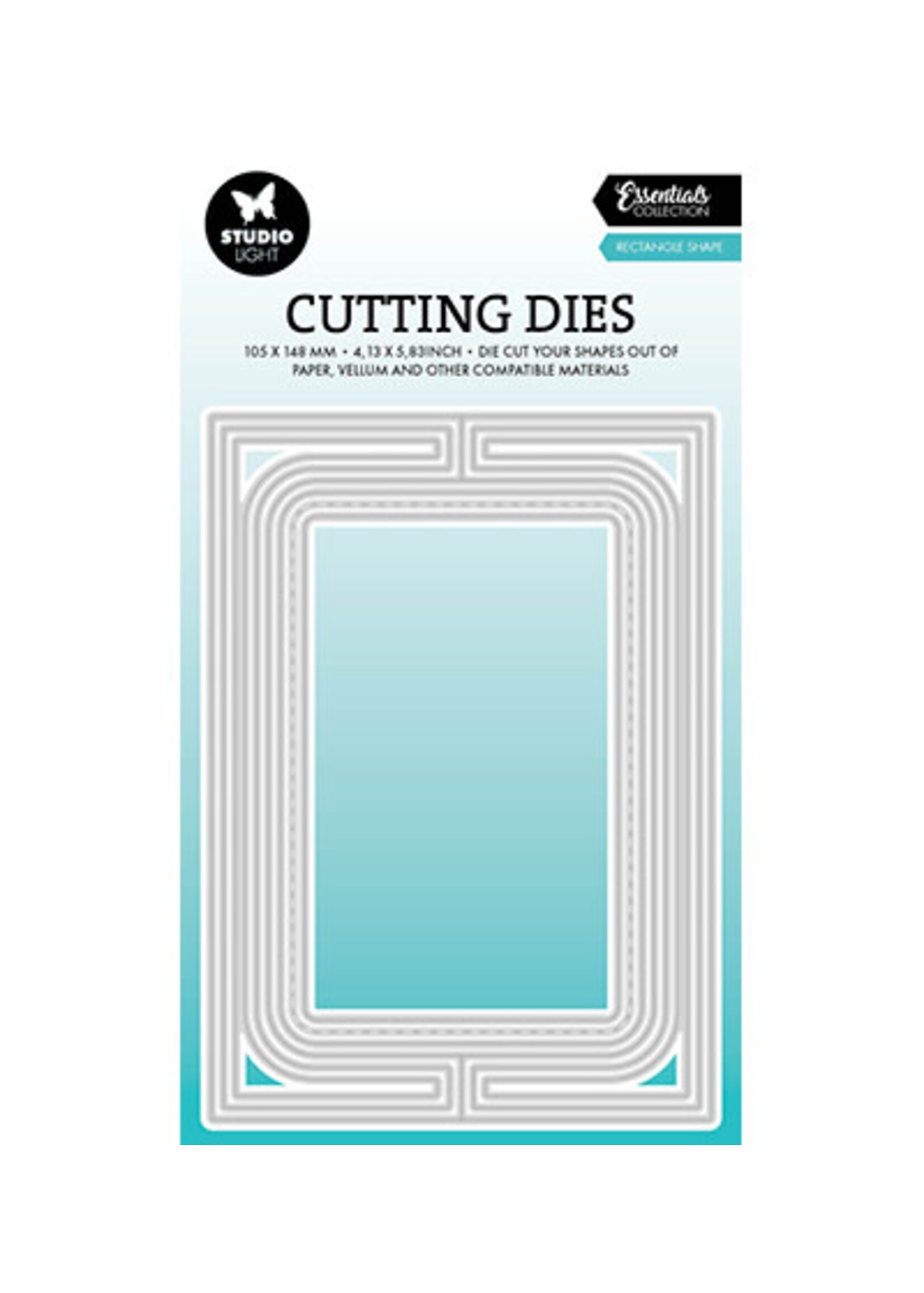 SL-ES-CD823 - Rectangle card shape Essentials nr.823