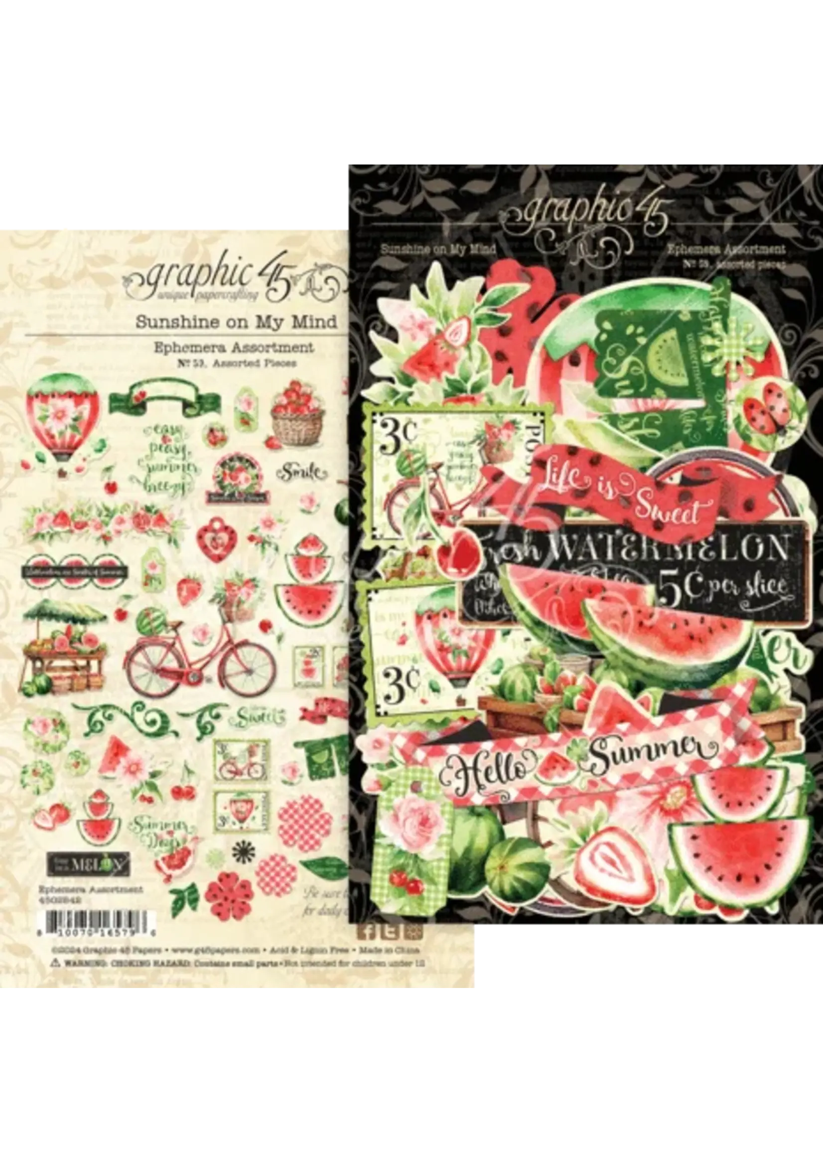 Sunshine on my Mind Ephemera Assortment (4502842)