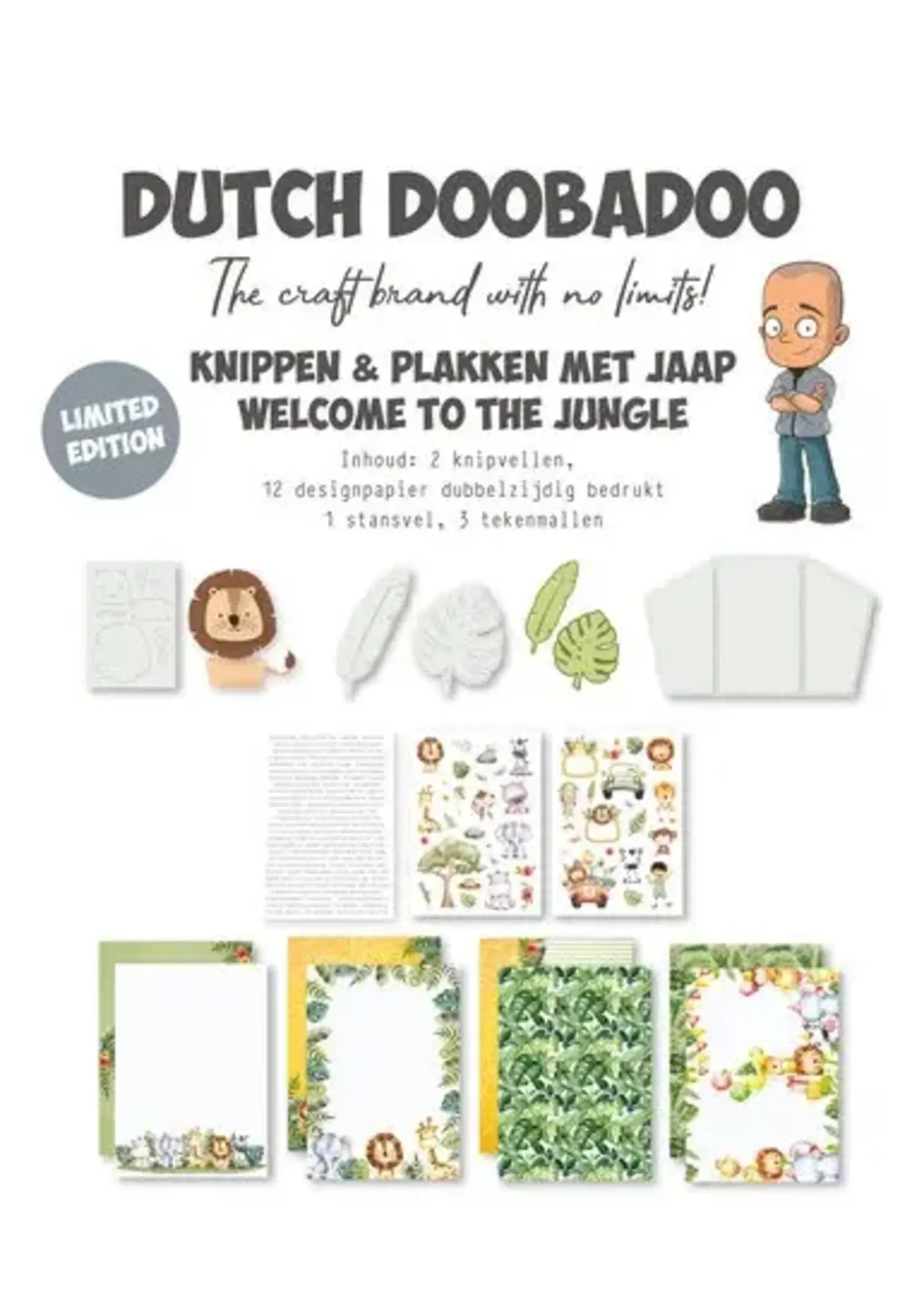 Crafty Kit Knippen en Plakken met Jaap - Welcome to the Jungle (473.013.004)