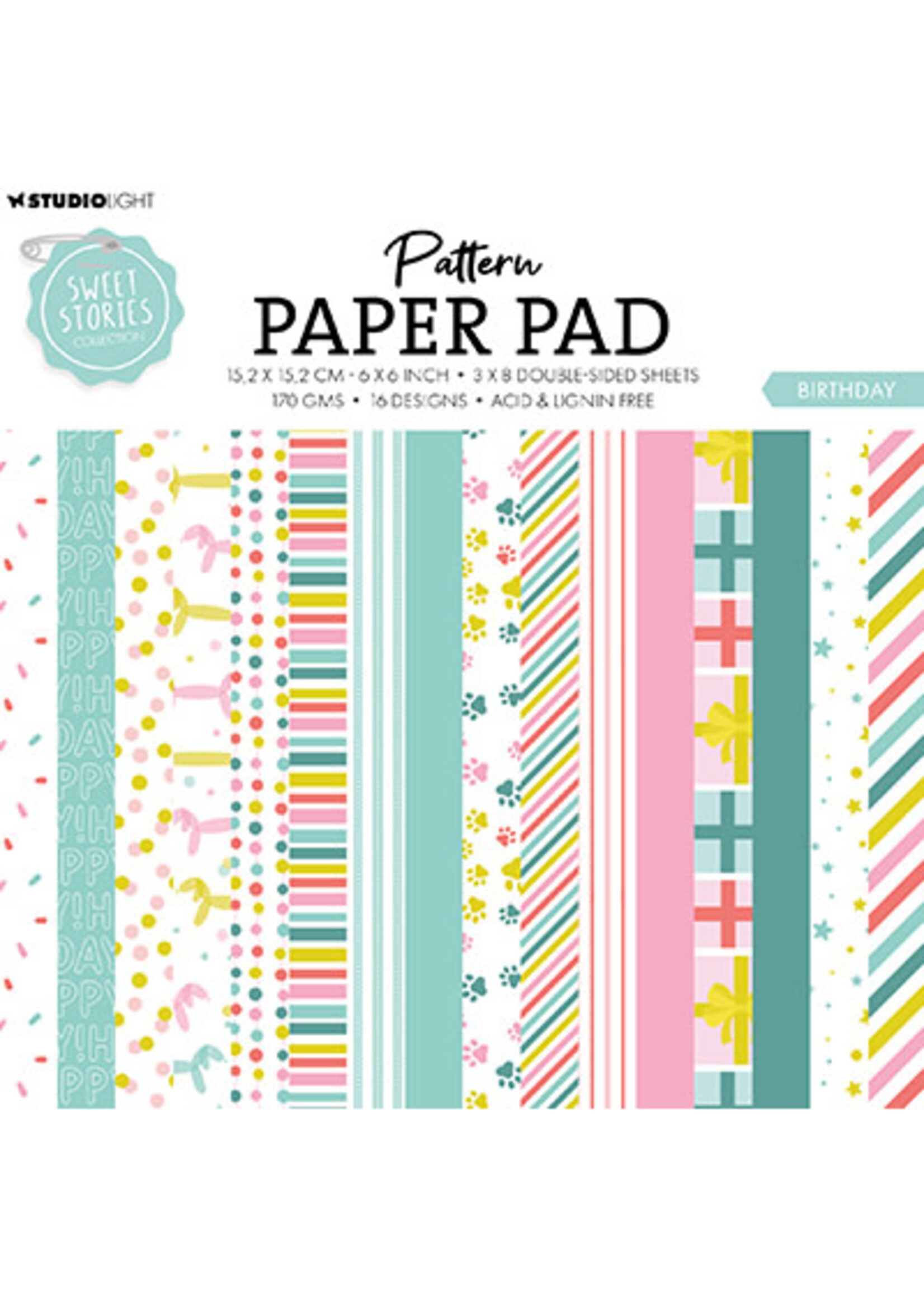 SL-SS-PPP180 - Paper Pad Birthday Sweet Stories nr.180