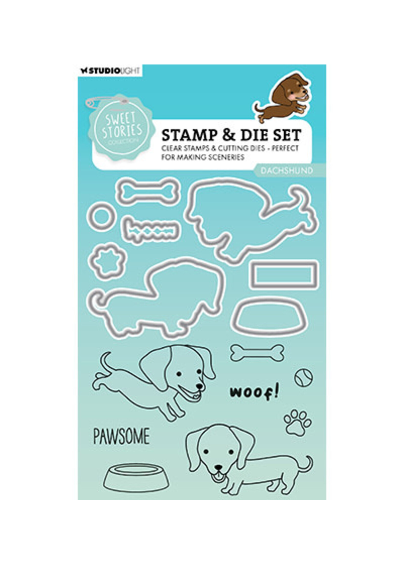 SL-SS-SCD78 - Dachshund Sweet Stories nr.78