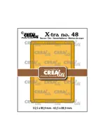 Crealies • Xtra dies ATC stippenlijn CrealiesCLXTRA48