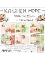 KEUKENMODUS - EEN SET PAPIEREN 15,25X15,25CM