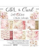 GIRL & CURL - SET VLOEITJES 30,5X30,5CM