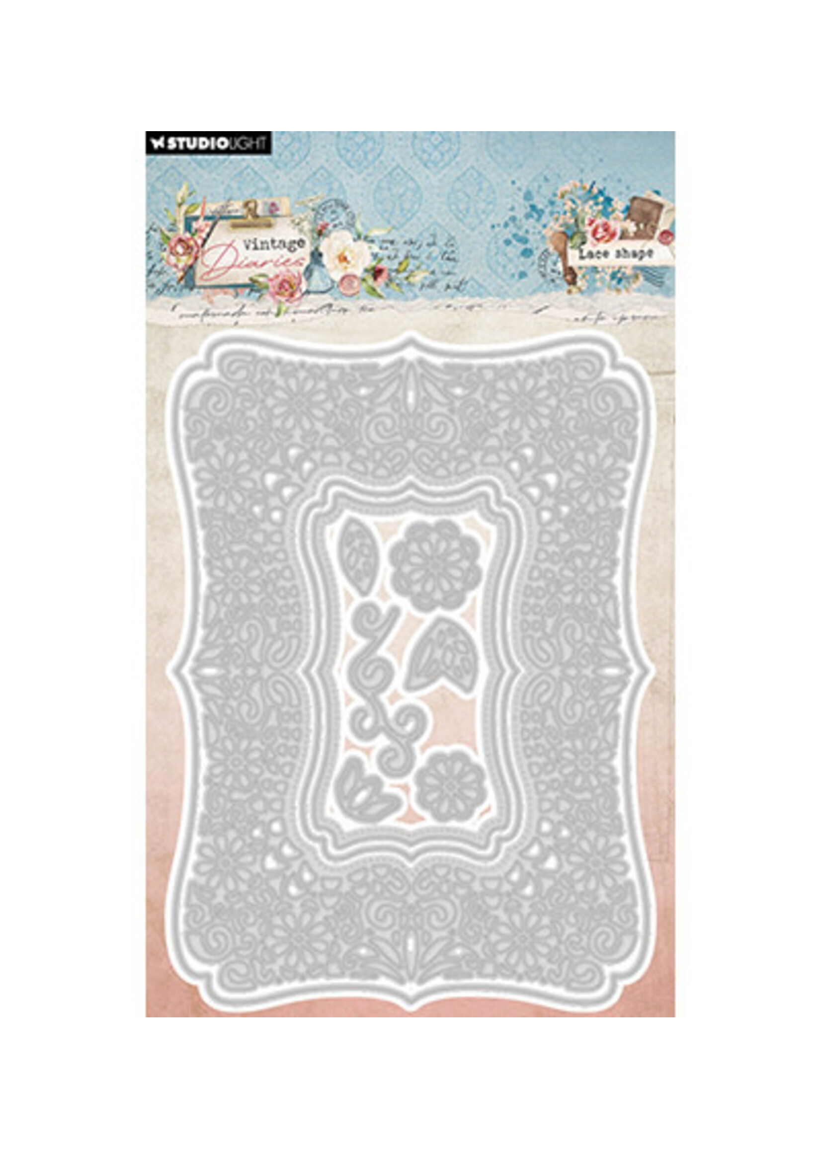 SL-VD-CD813 - Lace shape Vintage Diaries nr.813
