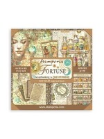 SCRAPBOOKING PAD 22 SHEETS CM 30,5X30,5 (12"X12") SINGLE FACE - FORTUNE