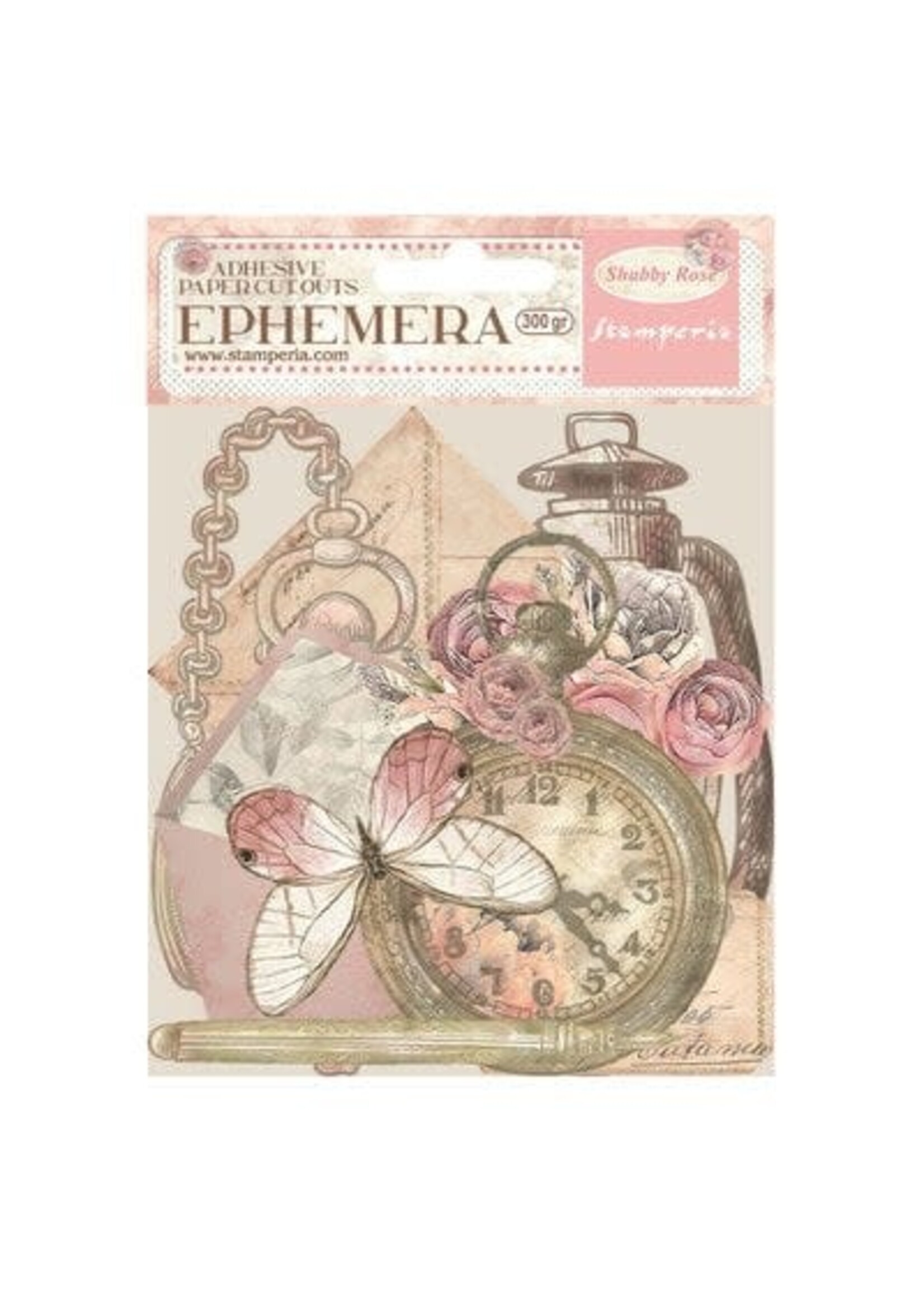 EPHEMERA - SHABBY ROSE