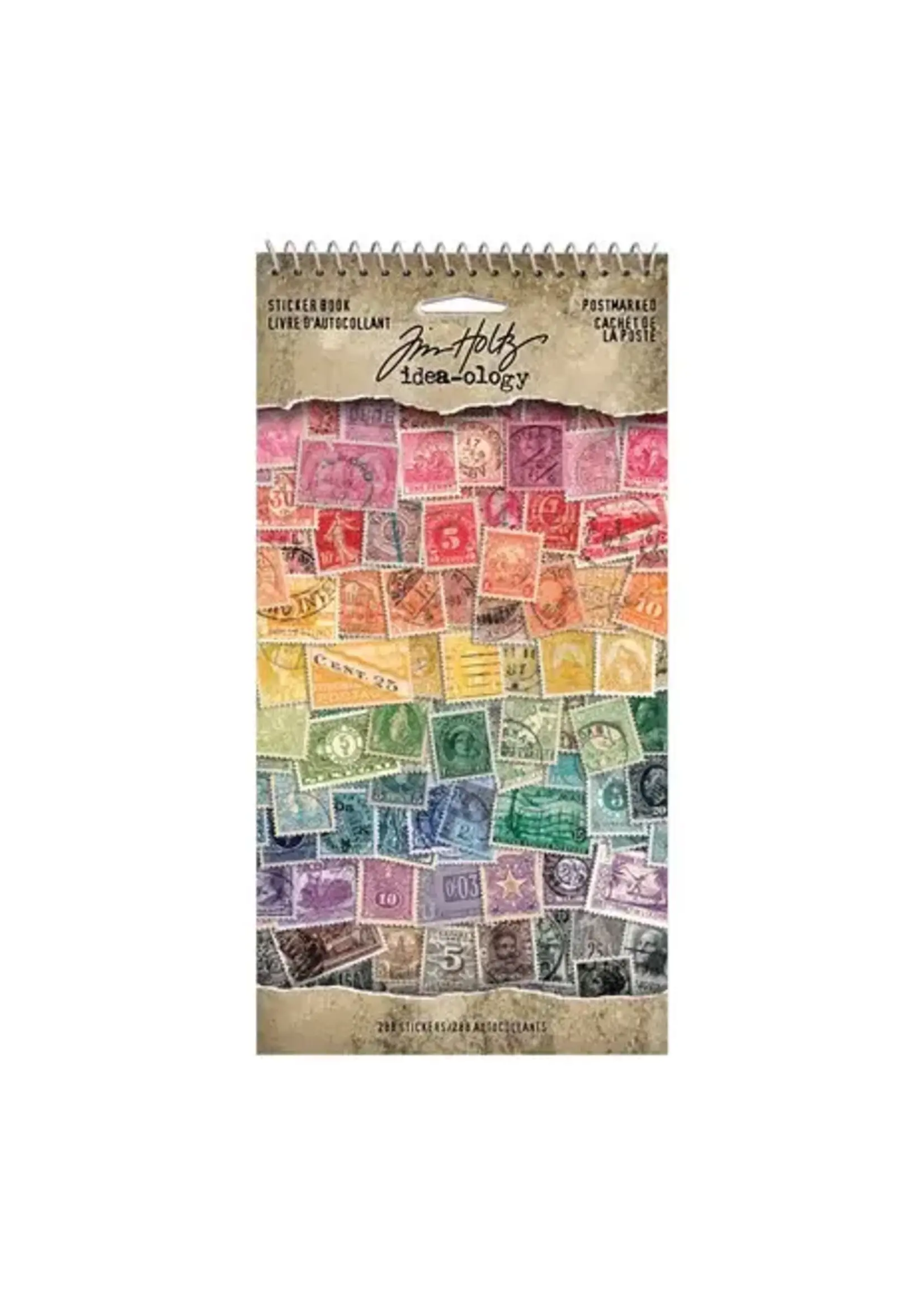 Tim Holtz Sticker Book Postmarked (TH94387)
