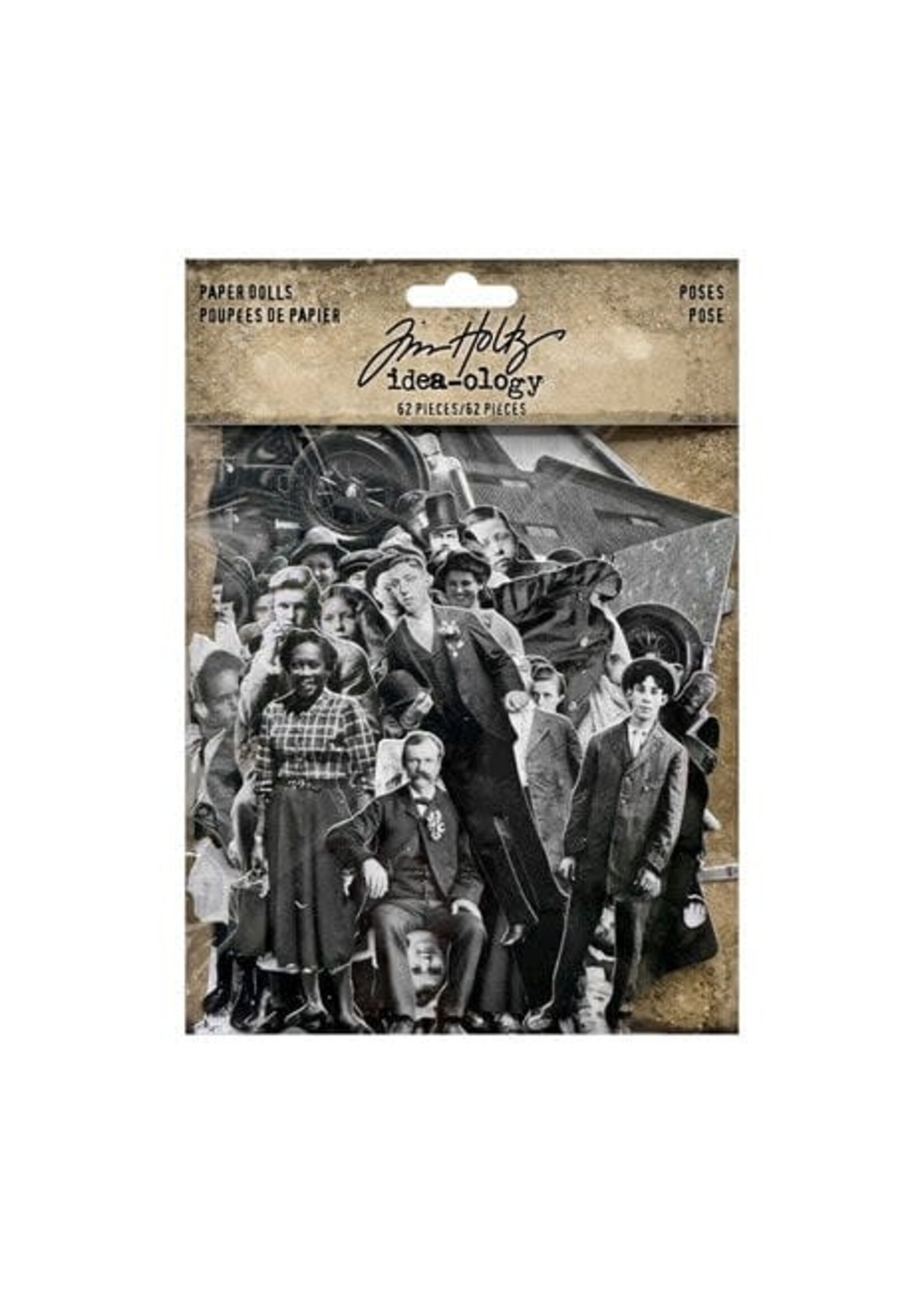 Tim Holtz Paper Dolls Poses (TH94376)