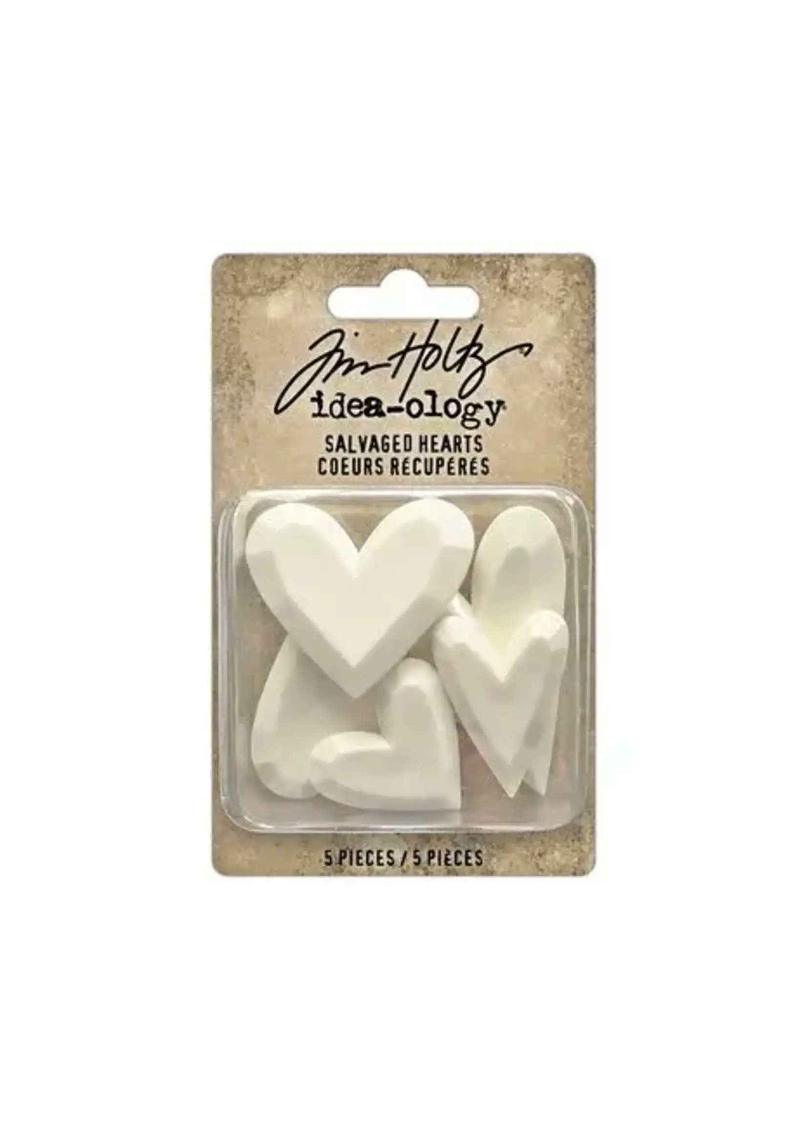 Tim Holtz Salvaged Hearts (TH94380)