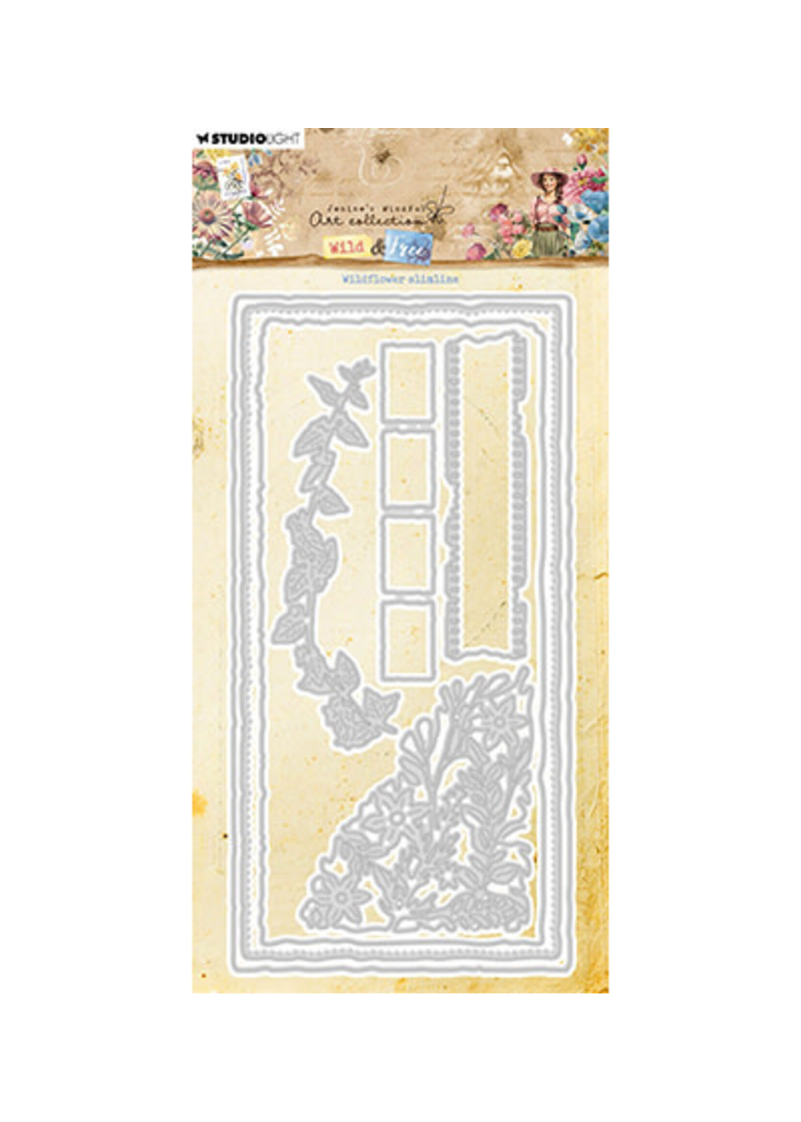 JMA-WAF-CD828 - Wildflower slimline Wild & Free nr.828