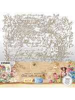 JMA-WAF-ACS06 - Acetate Sheets White & brown Wild & Free nr.06