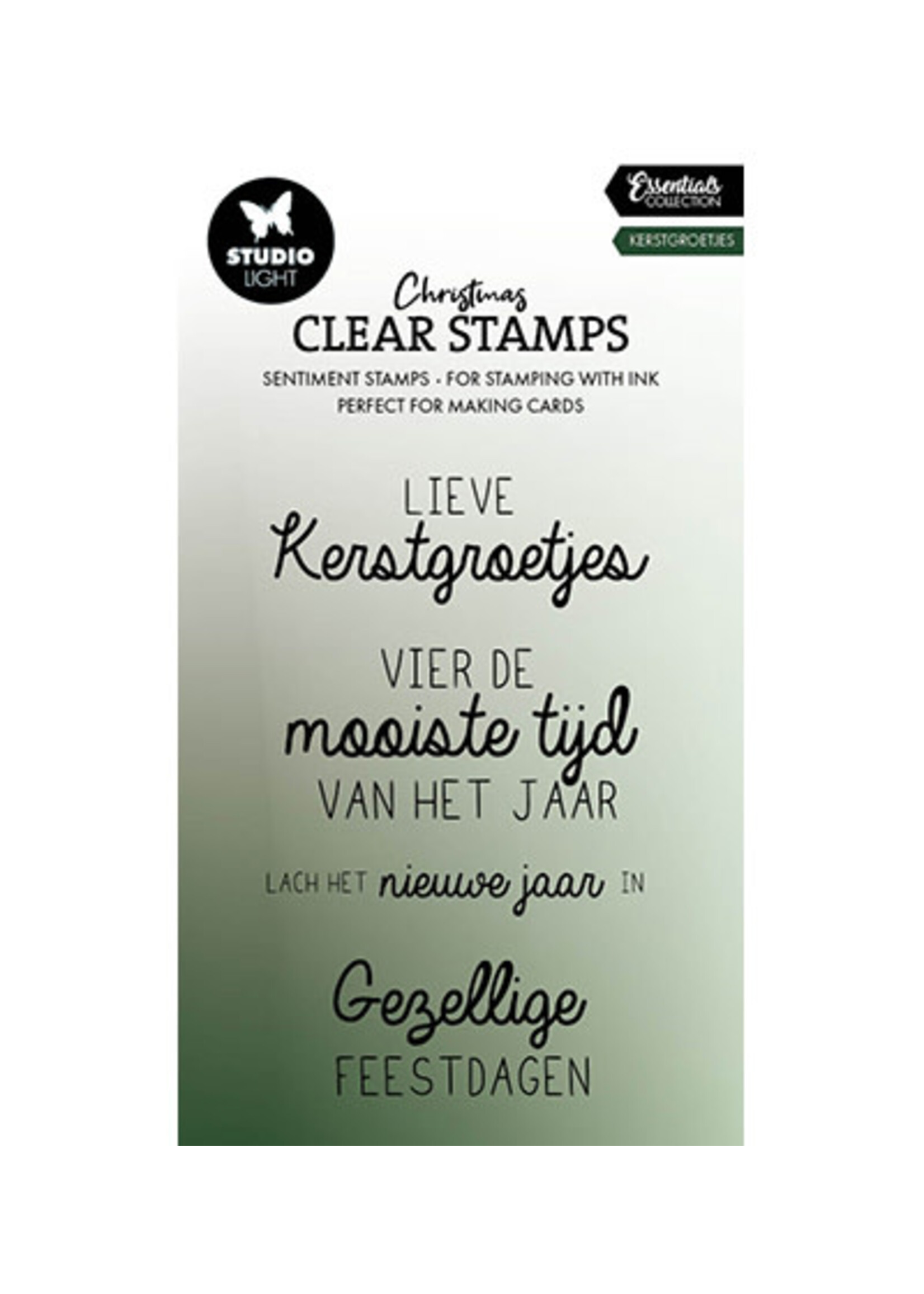 SL-ES-STAMP695 - Kerstgroetjes Essentials nr.695