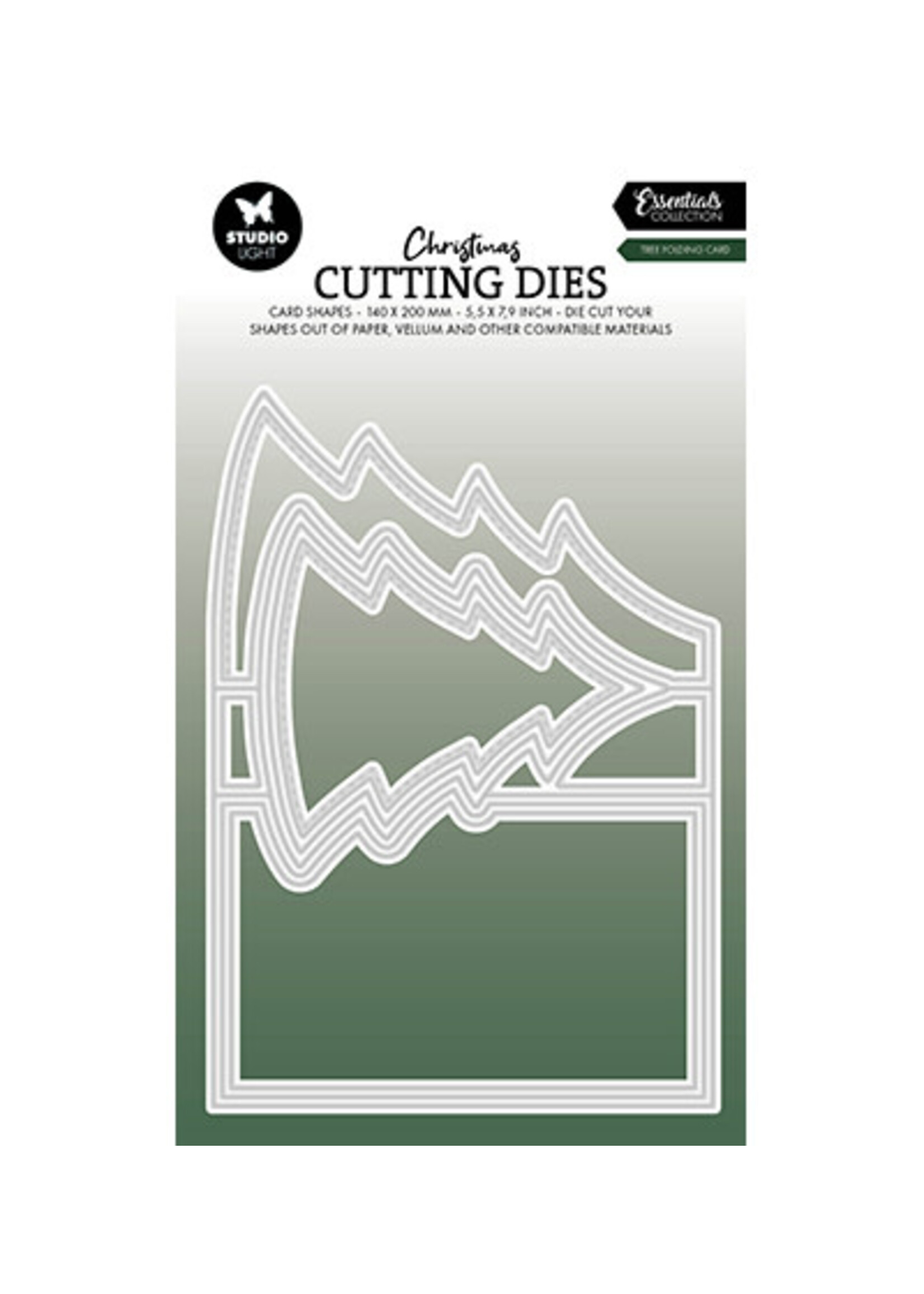 SL-ES-CD255 - Tree folding card Essentials nr.255