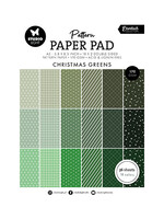 SL-ES-PPP208 - Paper Pad Christmas greens Essentials nr.208