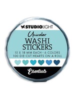 SL-ES-WASH20 - Washi Die-cut Stickers Blues Essentials nr.20