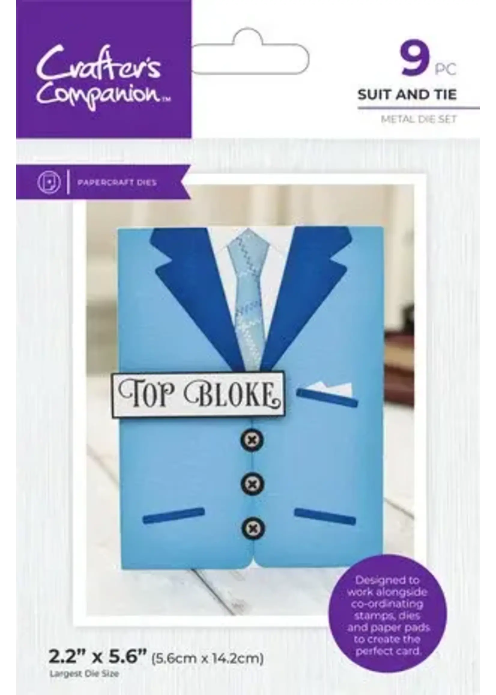 Modern Man Metal Dies Suit and Tie (CC-MM-MD-SUTI)