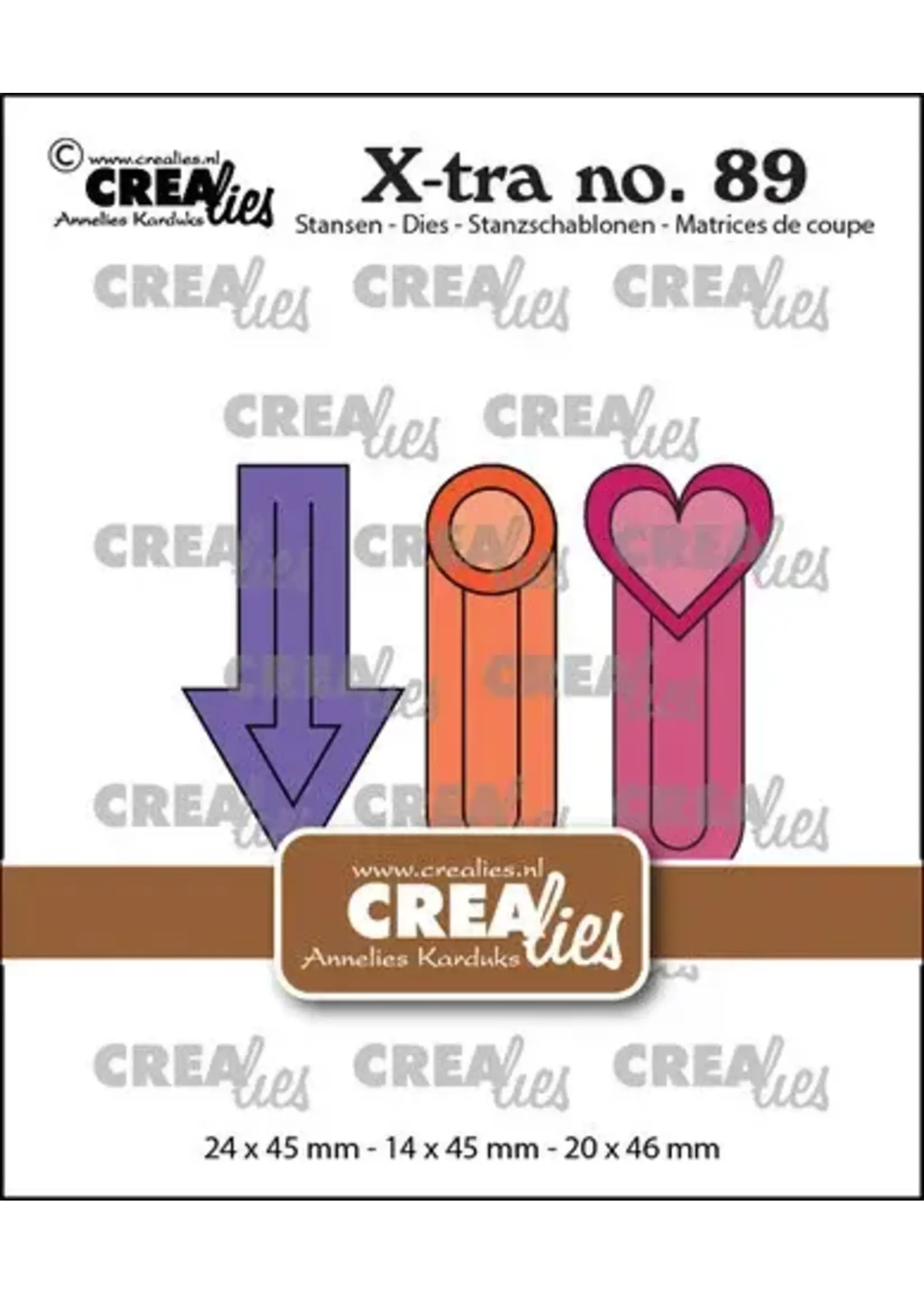 X-tra Stansen No. 89 Paperclips (CLXtra89)
