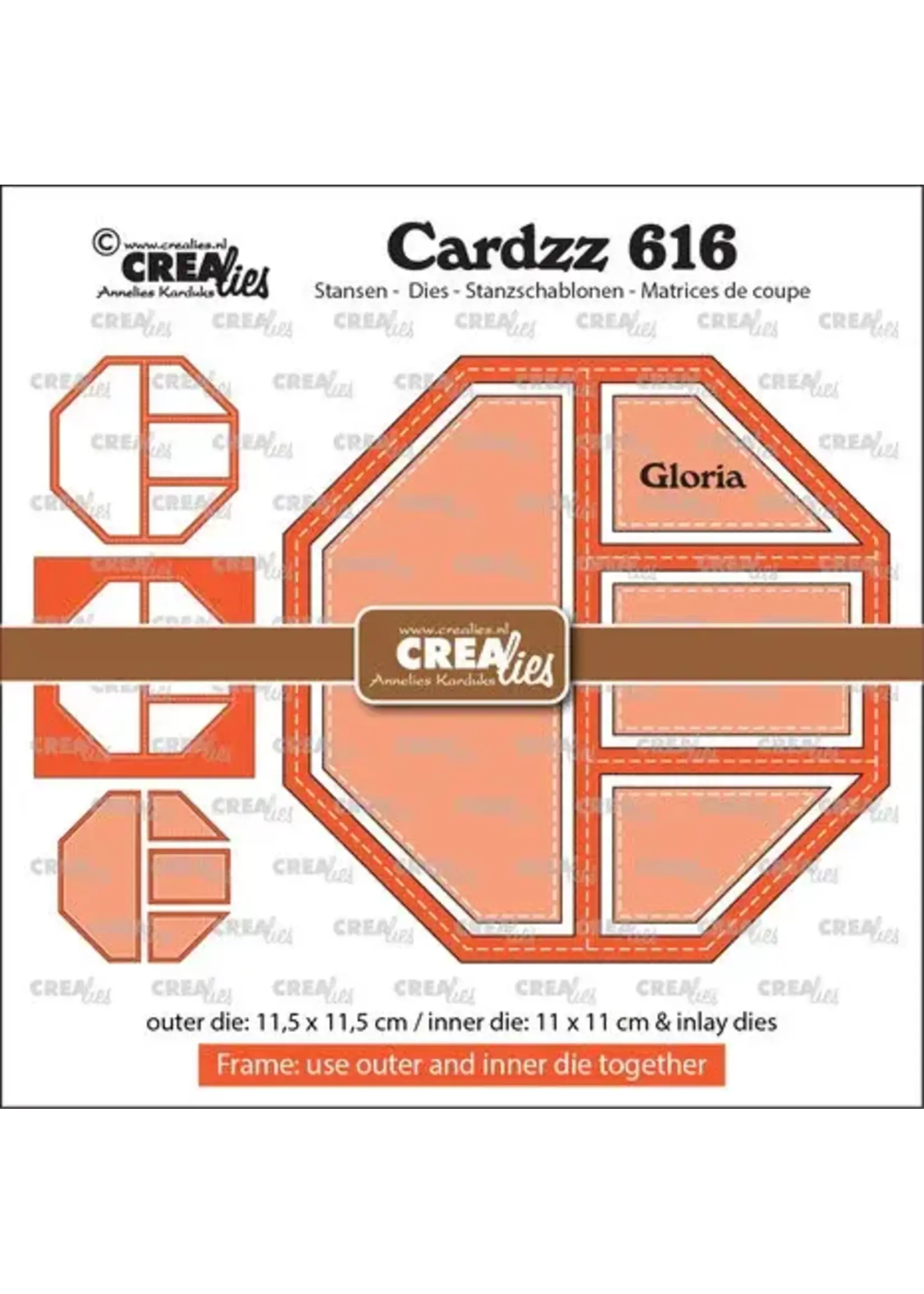 Cardzz Stansen No. 616 Frame & Inlay Gloria (CLCZ616)