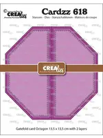 Cardzz Stansen No. 618 Gatefold Card Achthoek (CLCZ618)