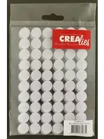 Basis Klittenbandrondjes 13mm (60pcs) (CLBSHL13)
