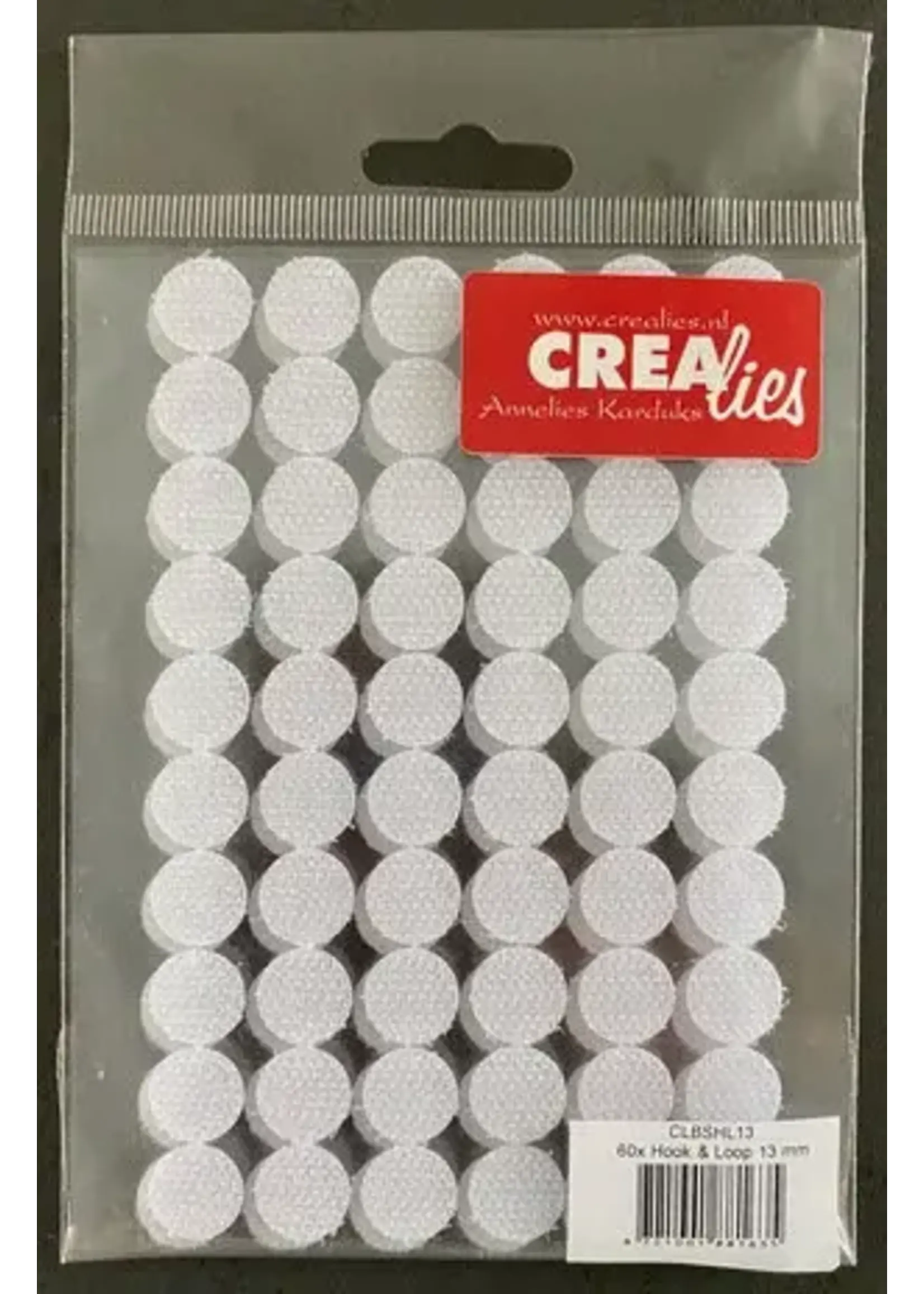 Basis Klittenbandrondjes 13mm (60pcs) (CLBSHL13)