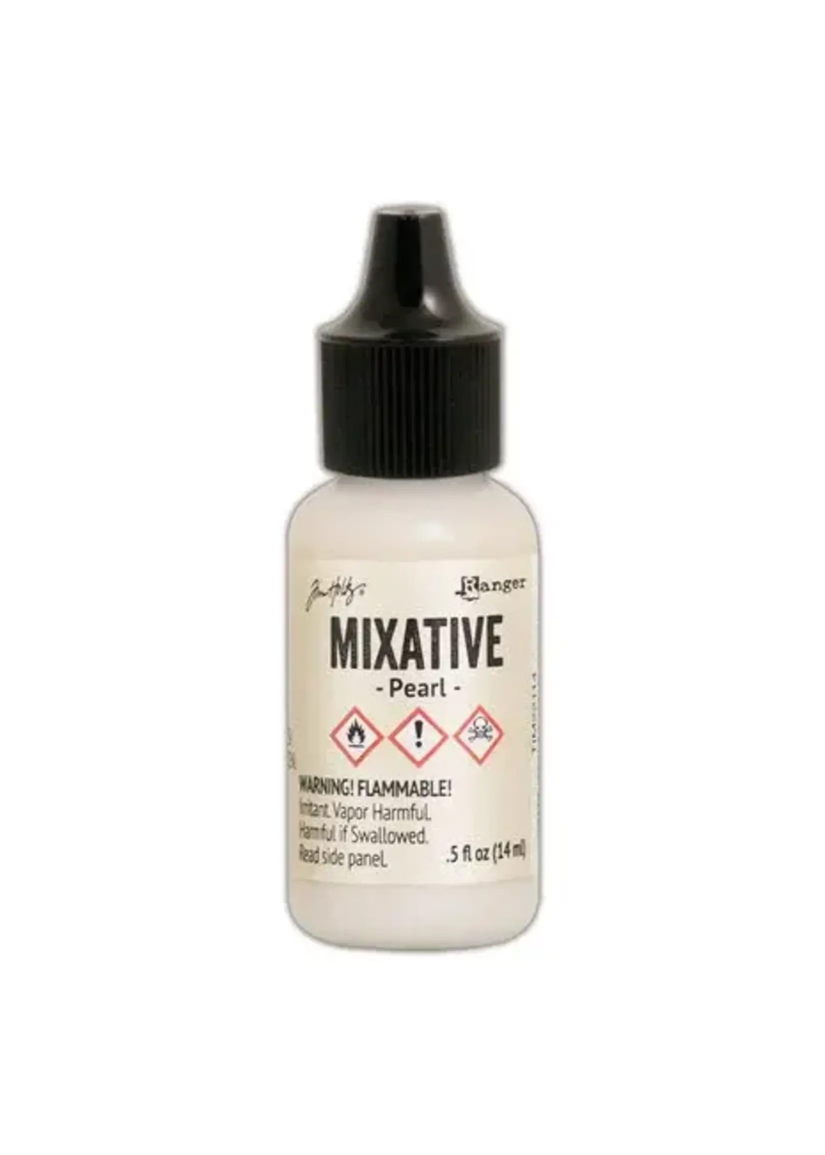 Tim Holtz Metallic Mixatives Pearl 0.5 oz (TIM22114)