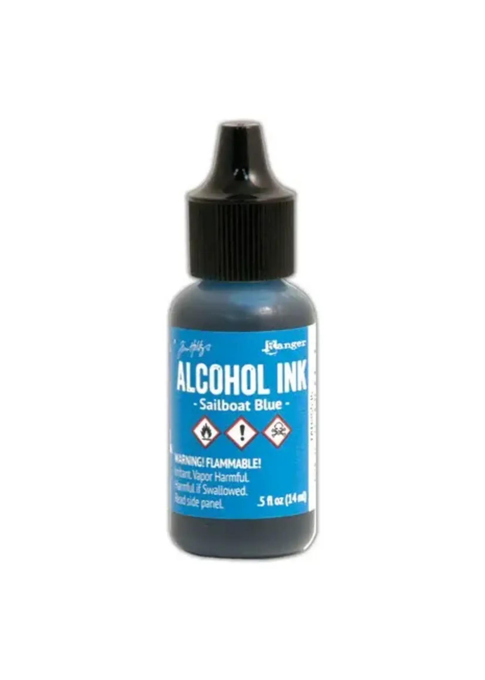 Tim Holtz Alcohol Ink Sailboat Blue 0.5 fl oz (TAB25535)