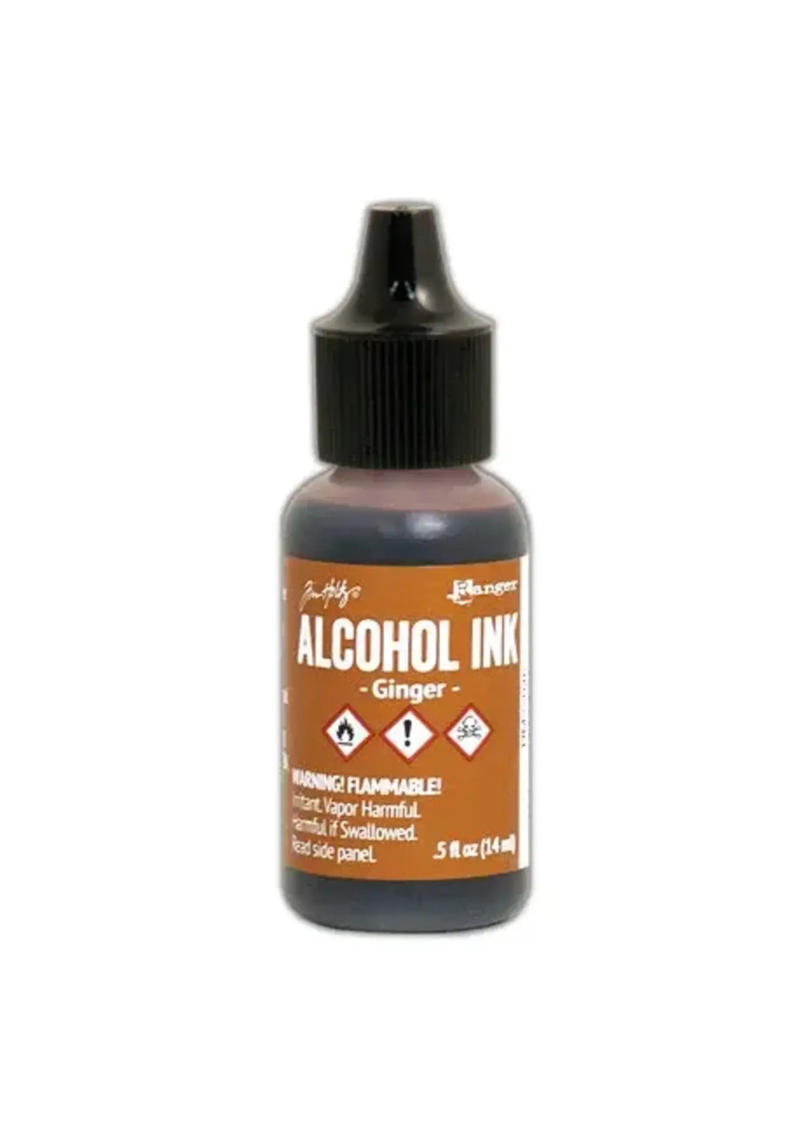 Tim Holtz Alcohol Ink Ginger 0.5 fl oz (TIM22046)