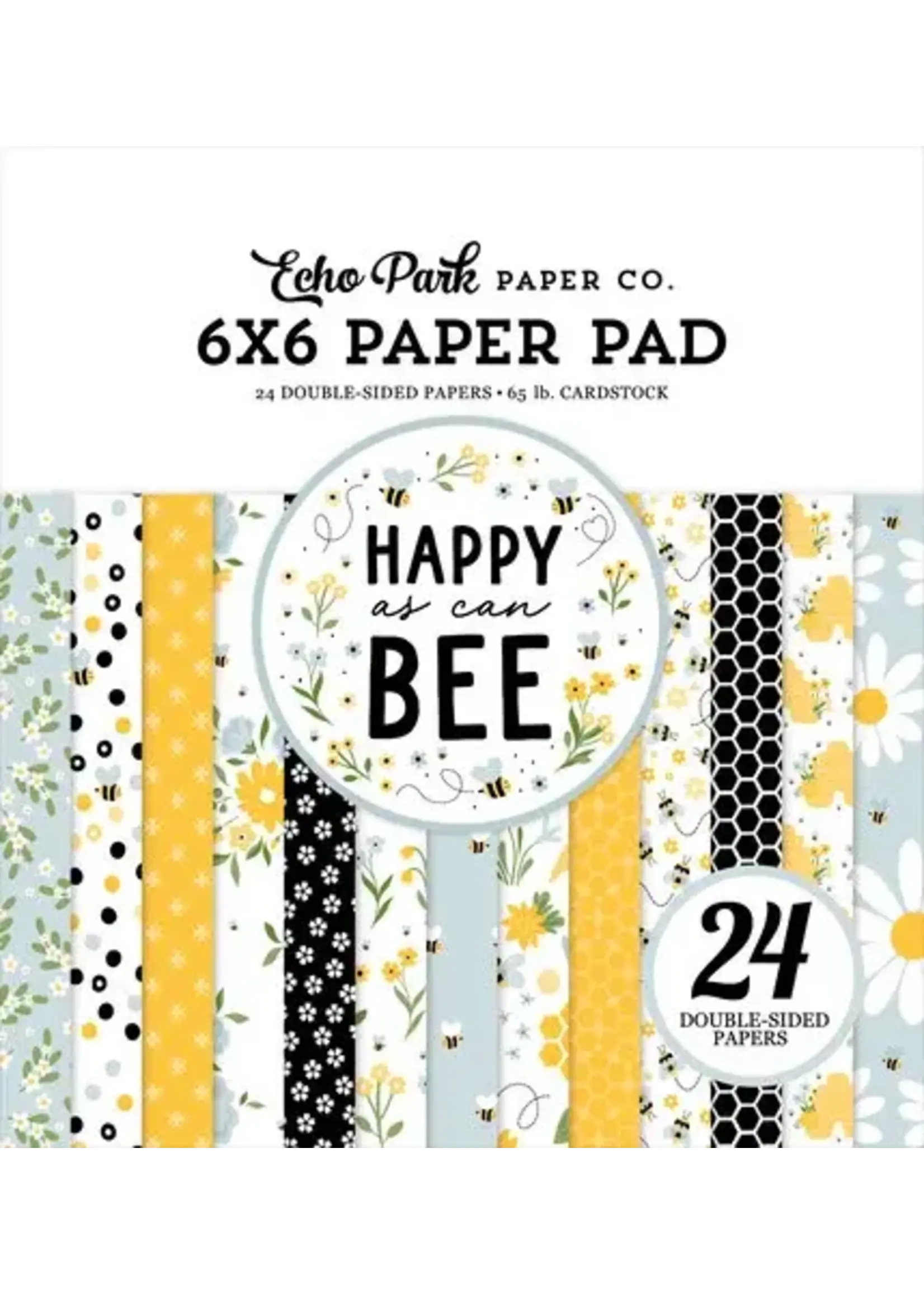 Happy As Can Bee 6x6 Inch Paper Pad (HCB376023)