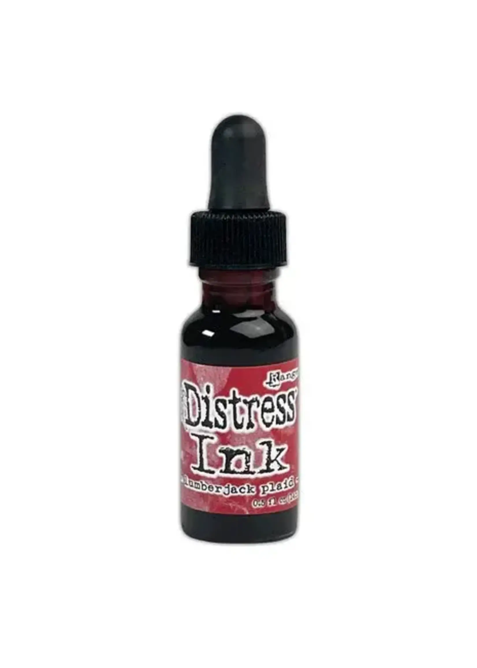 Tim Holtz Distress Ink Lumberjack Plaid Re-Inker 0.5 fl oz (TXR82361)