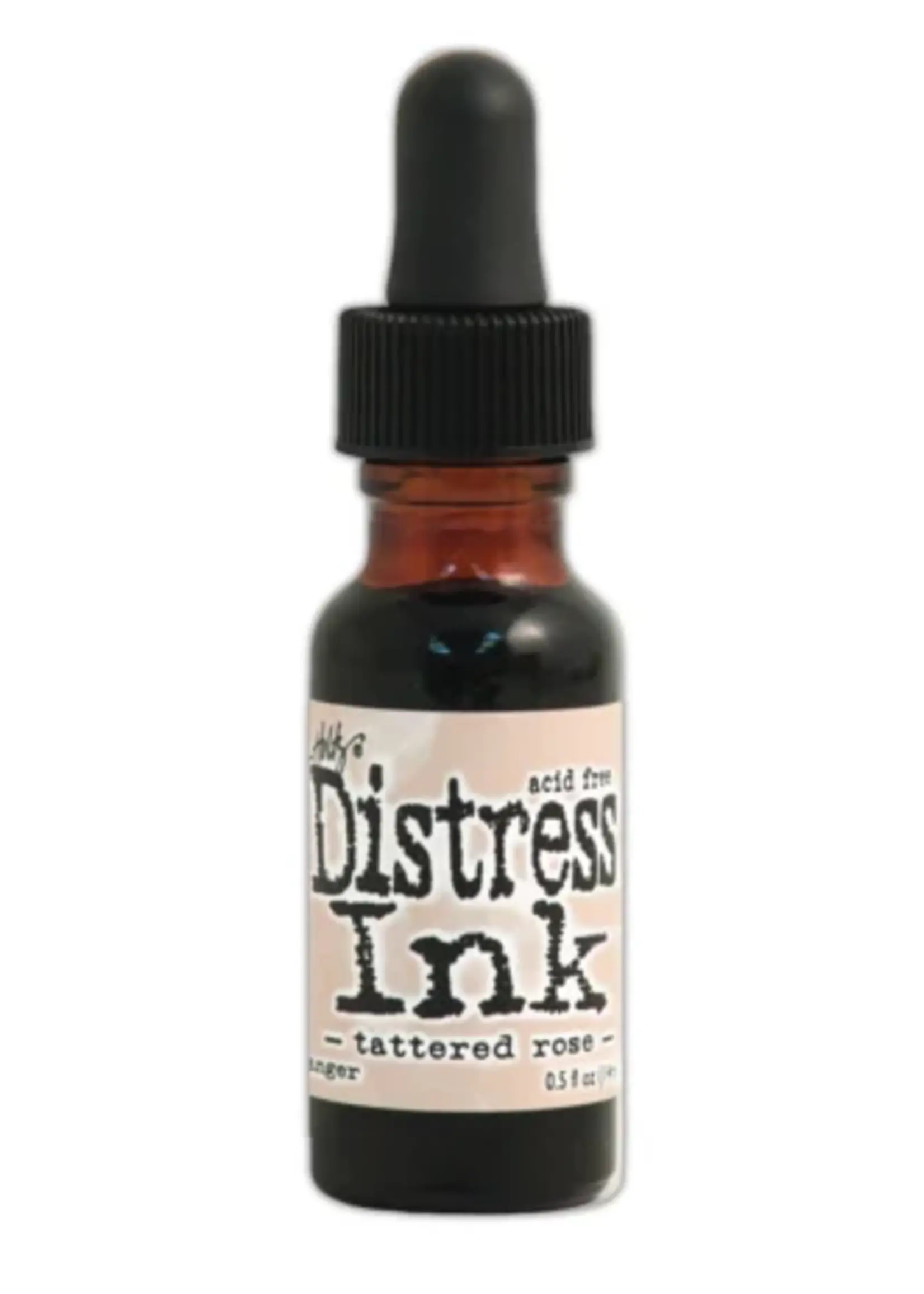 Tim Holtz Distress Ink Tattered Rose Re-Inker 0.5 fl oz (TIM20301)