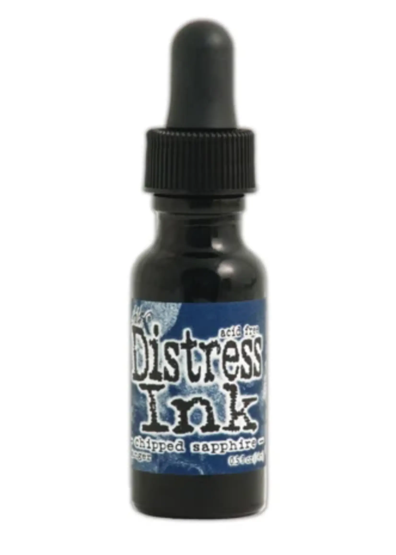 Tim Holtz Distress Ink Chipped Sapphire Re-Inker 0.5 fl oz (TIM27232