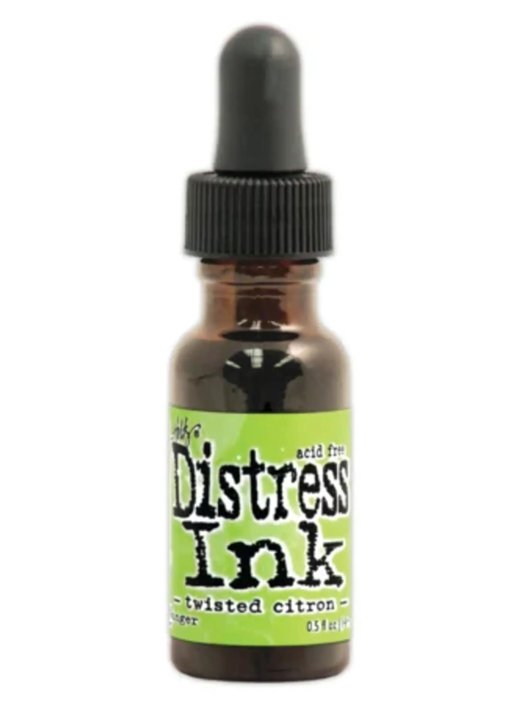 Tim Holtz Distress Ink Twisted Citron Re-Inker 0.5 fl oz (TXR43416)