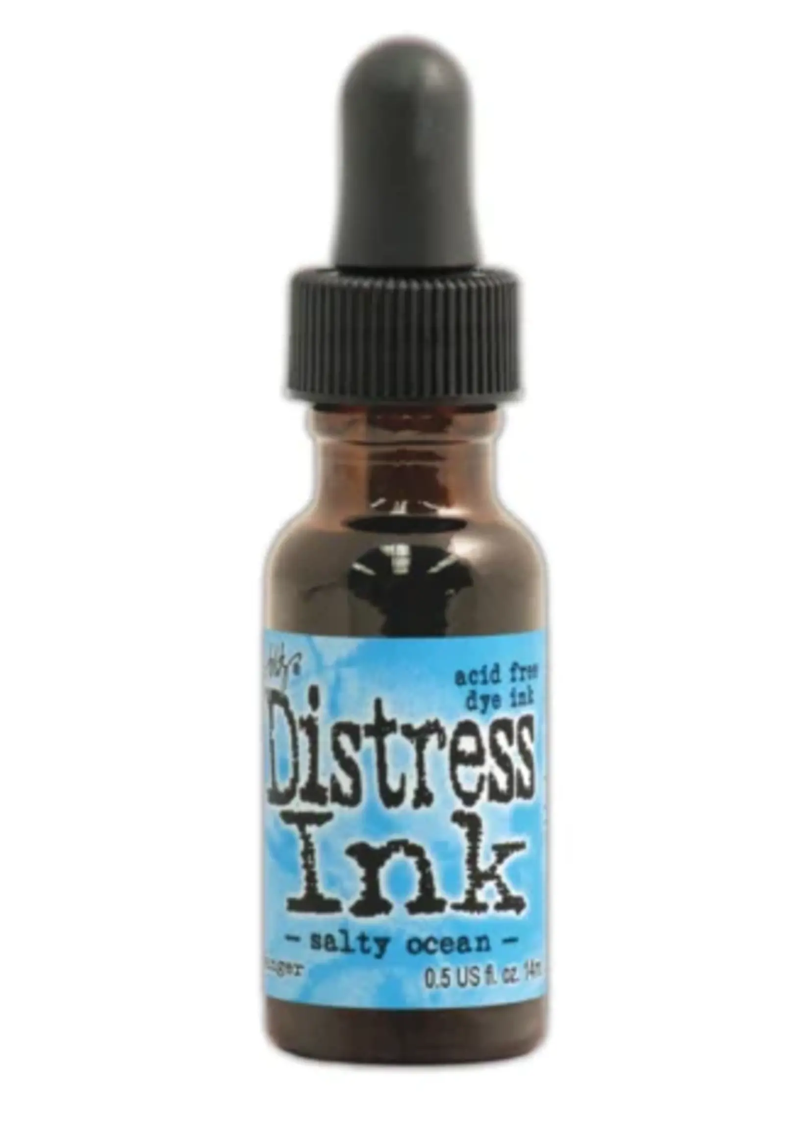 Tim Holtz Distress Ink Salty Ocean Re-Inker 0.5 fl oz (TXR35046)