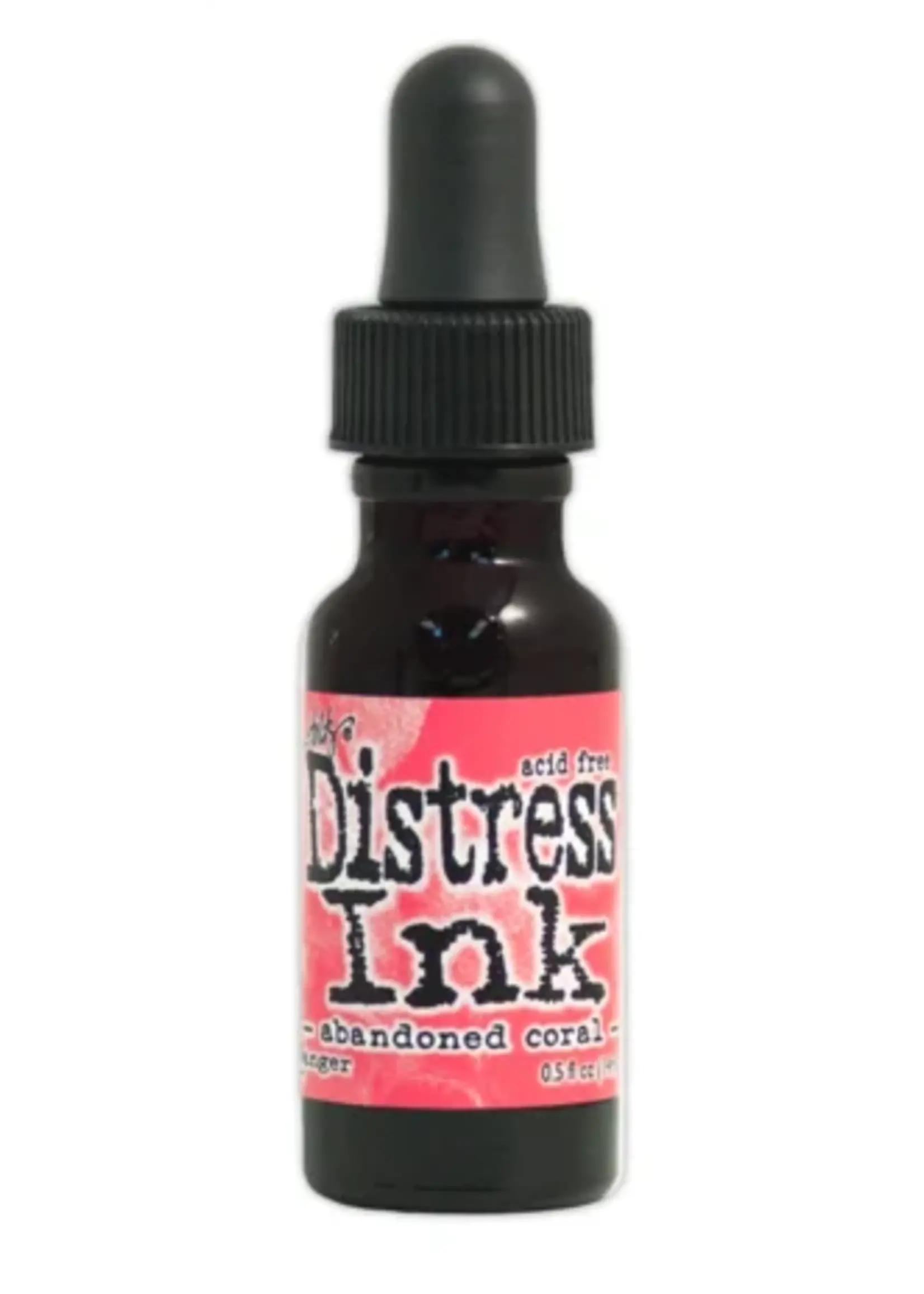 Tim Holtz Distress Ink Abandoned Coral Re-Inker 0.5 fl oz (TXR43300)